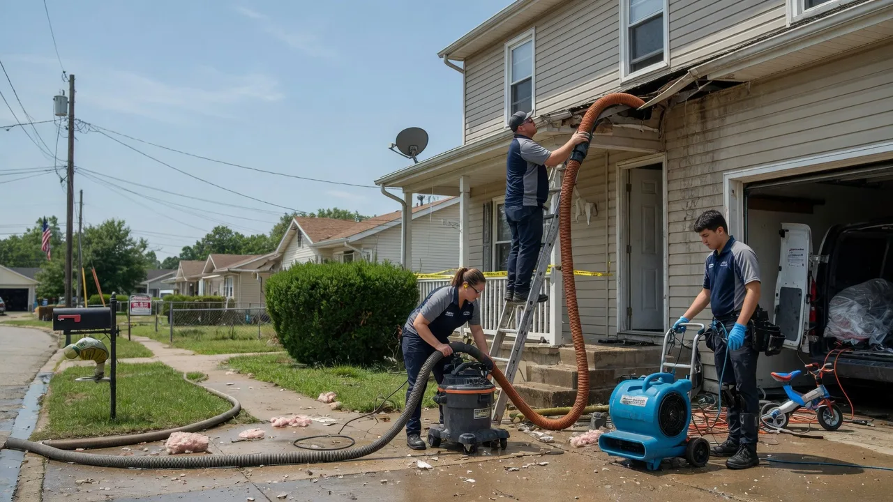 Water Damage Restoration in Bourbon, IN near me